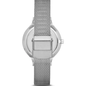 Damen Designer Uhren* Skagen Skagen SKW2149 Damenuhr Anita Edelstahl Milanaise Silber-Ton Ø 30 mm