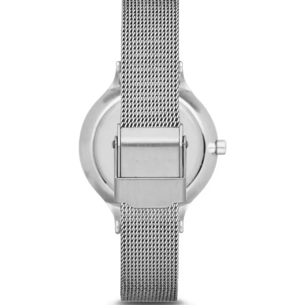 Damen Designer Uhren* Skagen Skagen SKW2149 Damenuhr Anita Edelstahl Milanaise Silber-Ton Ø 30 mm