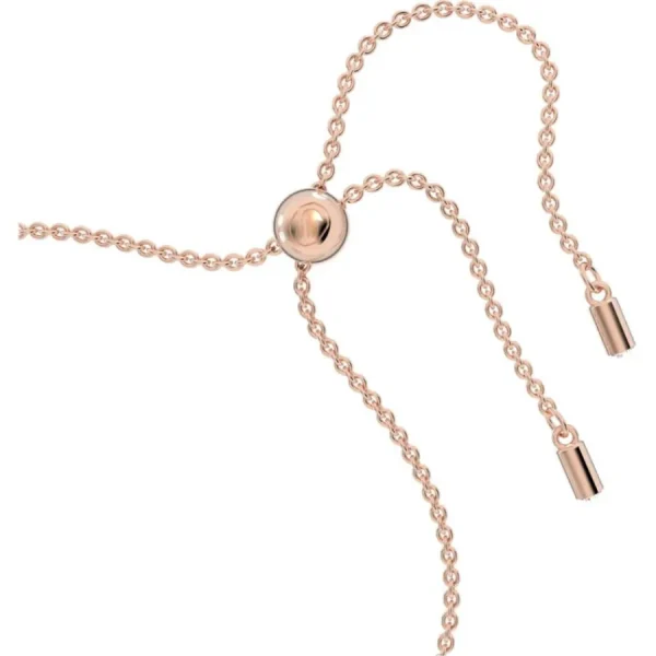 Armbänder & Armreife*Swarovski 5628658 Armband Damen Una Herz Klein Weiß Roségold-Ton