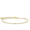 Armbänder & Armreife*Thomas Sabo A1999-414-14 Armband Damen Weiße Steine Vergoldet 19 cm