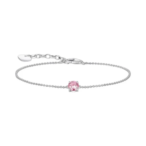 Armbänder & Armreife*Thomas Sabo Armband Damen Zirkonia Pink Sterlingsilber A2156-051-9