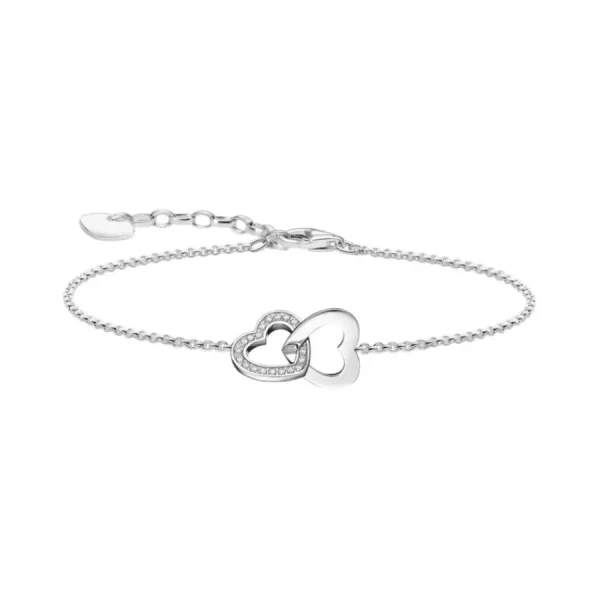 Armbänder & Armreife*Thomas Sabo Armband Damen Verschlungene Herzen Silber A2163-051-14-L19V