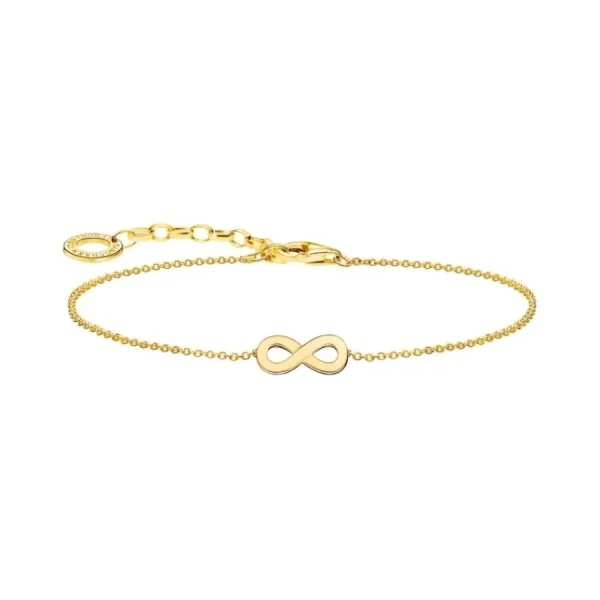 Armbänder & Armreife*Thomas Sabo Armband Damen Infinity-Anhänger Vergoldet A2161-413-39-L19V