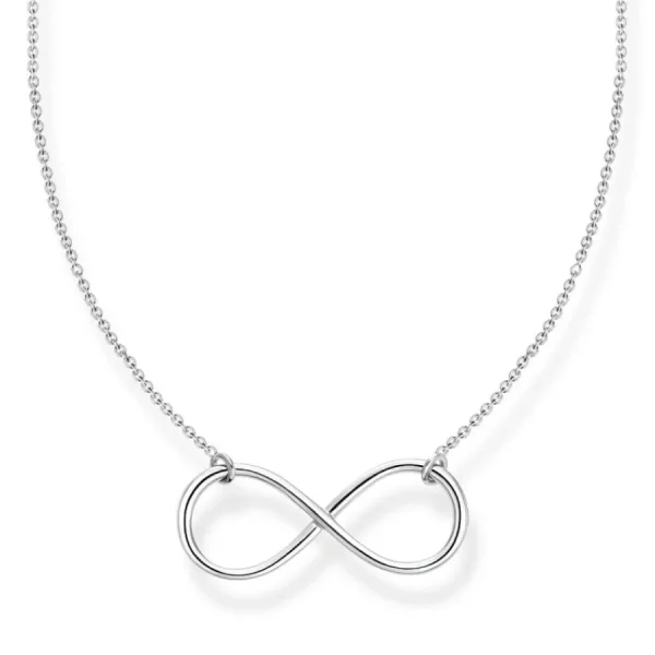 Halsketten*Thomas Sabo Halskette mit Anhänger Infinity Silber 45 cm KE2139-001-21