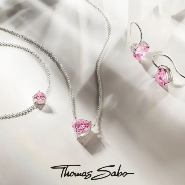 Halsketten*Thomas Sabo Halskette mit Anhänger Damen Stern Silber KE2222-001-21