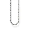 Halsketten* Thomas Sabo KE1349-001-12 Kordelkette Damen Sterling-Silber