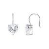 Ohrschmuck*Thomas Sabo Ohrhänger Damen mit Weißem Zirkonia-Herz Silber H2288-051-14
