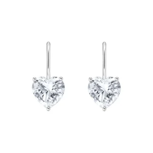 Ohrschmuck*Thomas Sabo Ohrhänger Damen mit Weißem Zirkonia-Herz Silber H2288-051-14