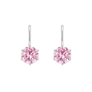 Ohrschmuck*Thomas Sabo Ohrhänger Damen Großer Zirkonia Pink Silber H2287-051-9