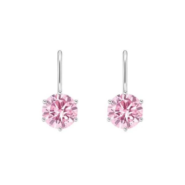 Ohrschmuck*Thomas Sabo Ohrhänger Damen Großer Zirkonia Pink Silber H2287-051-9