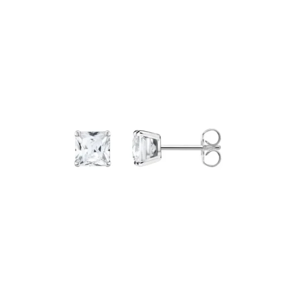Ohrschmuck*Thomas Sabo Ohrstecker Damen Weißer Zirkonia-Stein Silber H2174-051-14