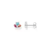 Ohrschmuck*Thomas Sabo SCH150334 Ohrstecker Ohrringe Damen Farbige Steine Sterling-Silber