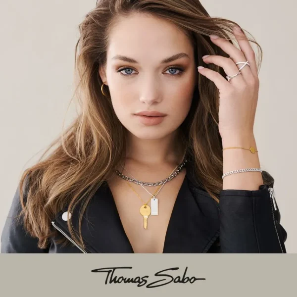 Ohrschmuck*Thomas Sabo SCH150320 Ohrstecker Damen Ohrstecker Weiße Steine Zirkonia Silber