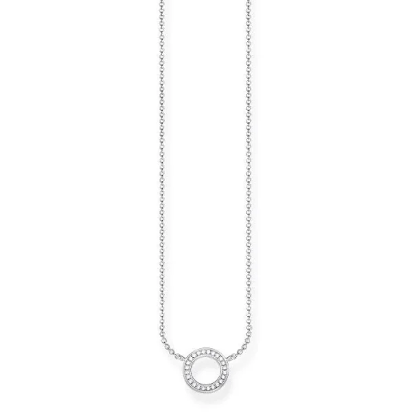 Halsketten* Thomas Sabo SCKE150207 Kette Anhänger Collier Kreis Silber 45 cm