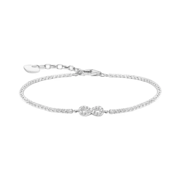 Armbänder & Armreife*Thomas Sabo Tennisarmband Infinity Zirkonia Silber A2176-051-14-L19V