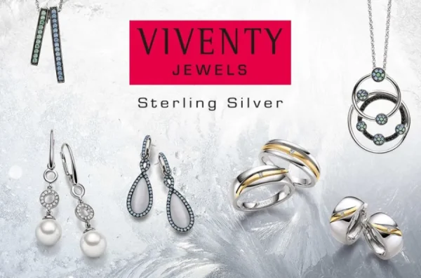 Ohrschmuck*Viventy 781424 Ohrstecker Damen Zirkonia Silber Vergoldet