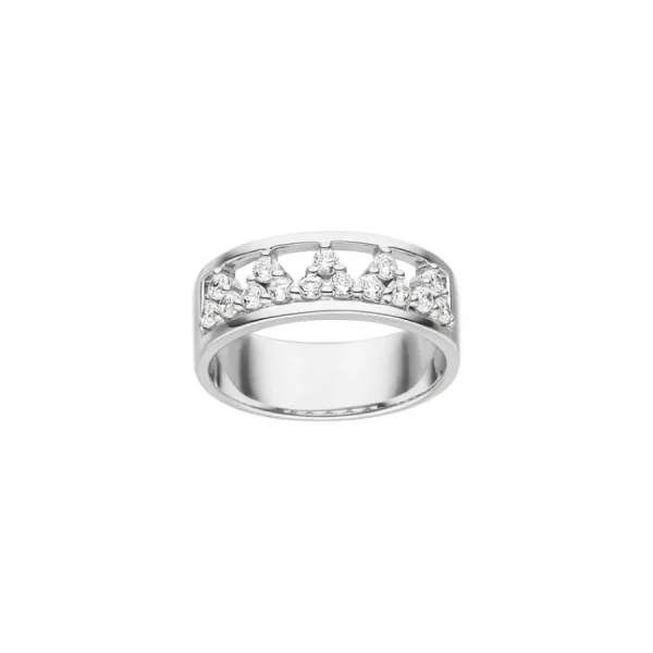 Ringe*Viventy 784491 Ring Damen 15 Zirkonia Sterling-Silber