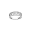 Ringe*Viventy 784231 Ring Damen Zirkonia Weiss Sterling-Silber