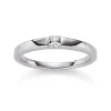 Ringe*Viventy Ring Damen Zirkonia Sterling-Silber 775191 Gr. 56