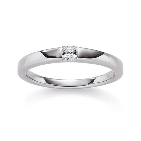 Ringe*Viventy Ring Damen Zirkonia Sterling-Silber 775191 Gr. 56