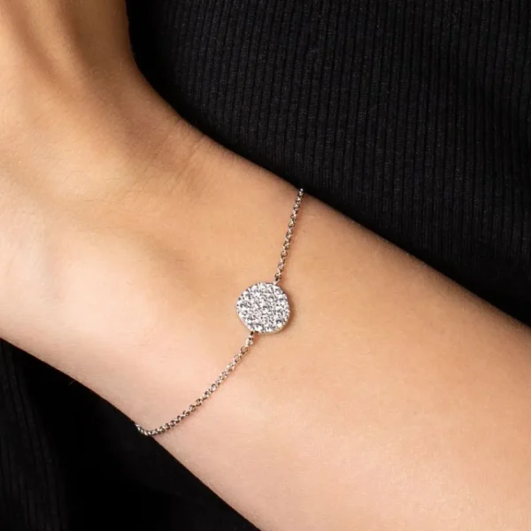 Armbänder & Armreife*Xenox Armband Damen Classic Circle Zirkonia Sterlingsilber XS6095