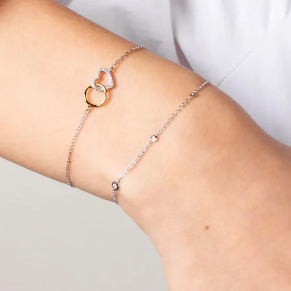 Armbänder & Armreife*Xenox XS3831 Armband Damen Weisse Steine Sterling-Silber Zirkonia