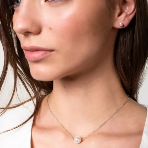 Halsketten*Xenox XS5322 Halskette mit Anhänger Damen Pearl Dreams Weiss Sterling-Silber
