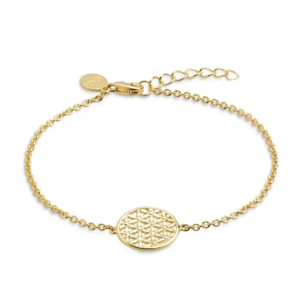 Armbänder & Armreife*Xenox XS2899G Armband Damen Blume des Lebens Sterling-Silber Vergoldet