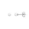 Ohrschmuck*Xenox XS3511N Ohrringe Ohrstecker Damen Perl Dreams Silber Weiss Ø 4 mm